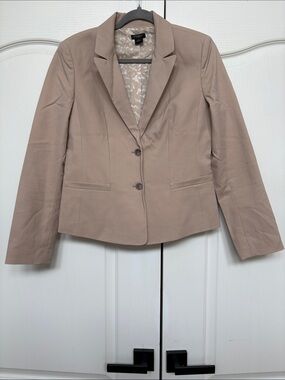 Ann Taylor Taupe Tailored Women's Blazer